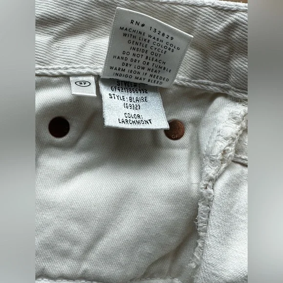 NWOT GRLFRND Blaire Denim Mini Skirt in Size 27 - Picture 15 of 16